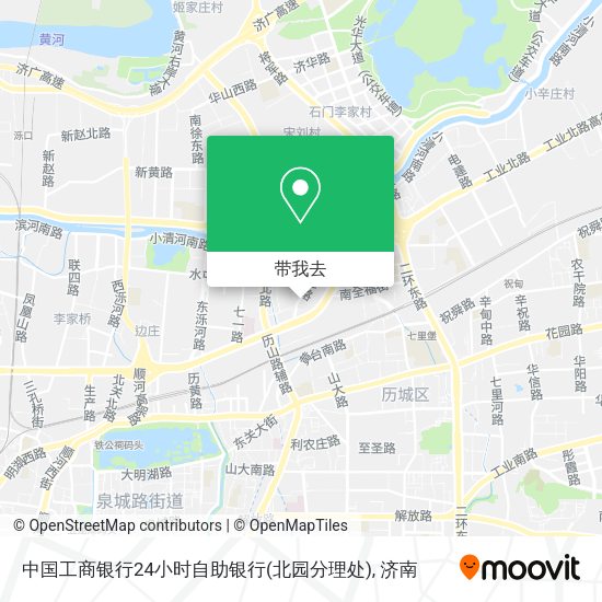 中国工商银行24小时自助银行(北园分理处)地图