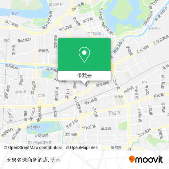 玉泉名珠商务酒店地图