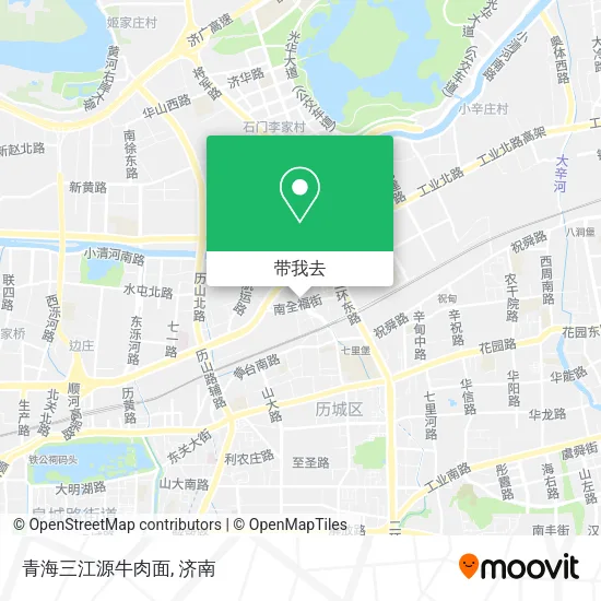 青海三江源牛肉面地图