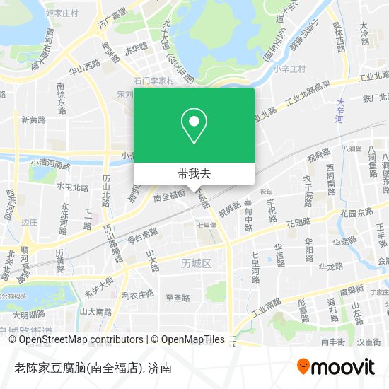 老陈家豆腐脑(南全福店)地图