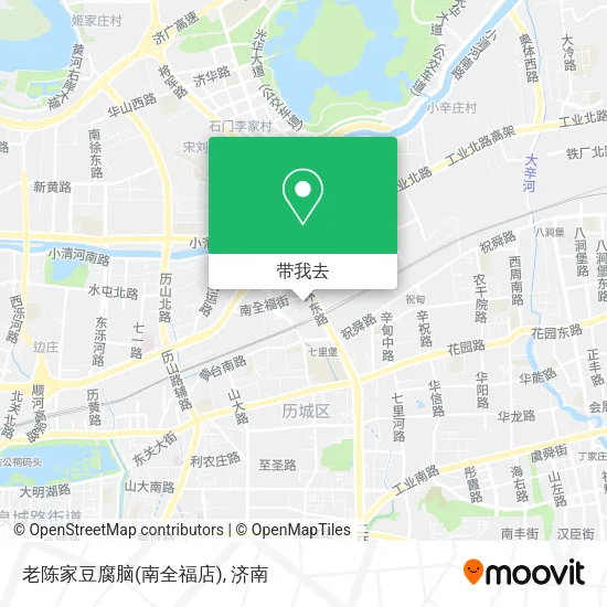 老陈家豆腐脑(南全福店)地图