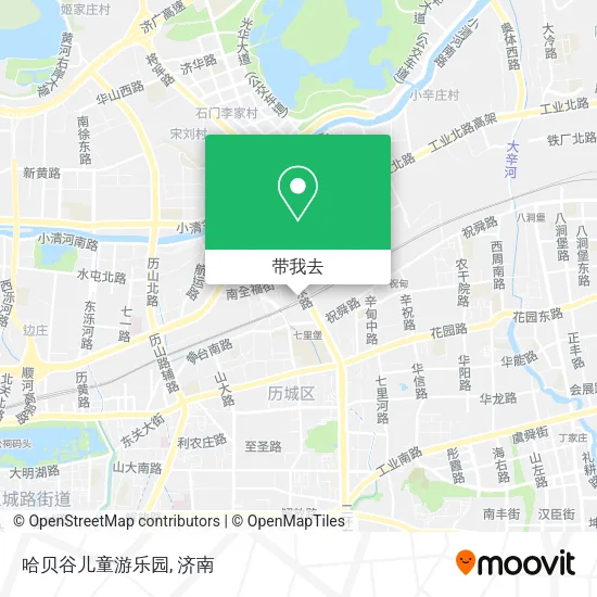 哈贝谷儿童游乐园地图