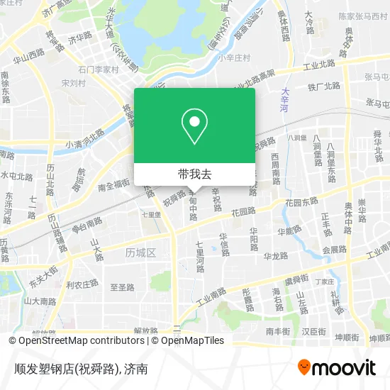 顺发塑钢店(祝舜路)地图