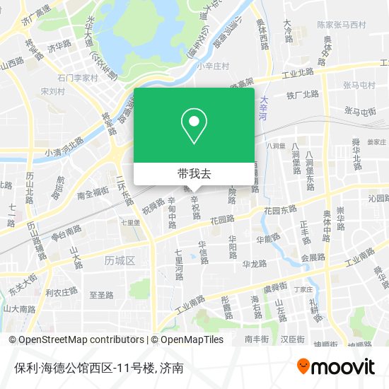 保利·海德公馆西区-11号楼地图