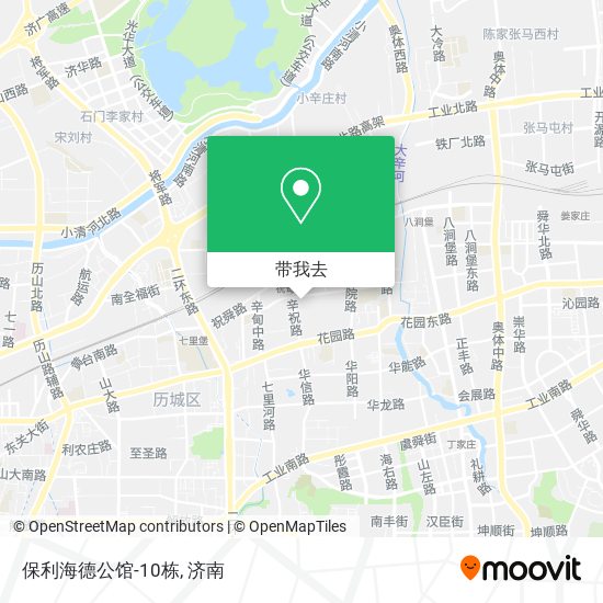 保利海德公馆-10栋地图