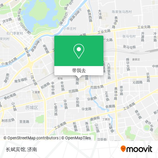 长斌宾馆地图
