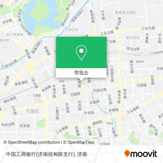 中国工商银行(济南祝甸路支行)地图