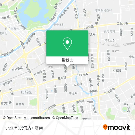 小渔庄(祝甸店)地图