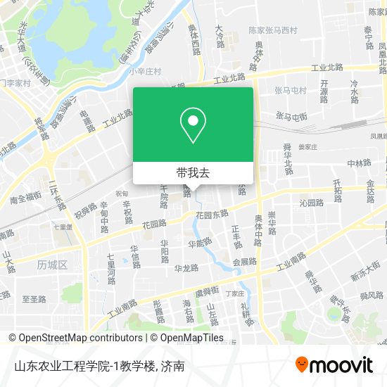 山东农业工程学院-1教学楼地图