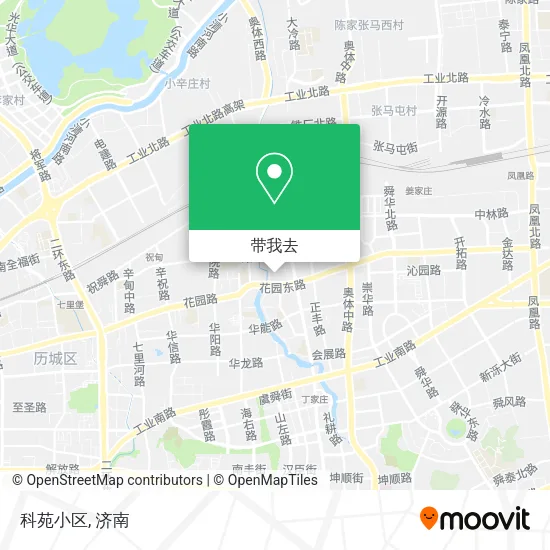 科苑小区地图