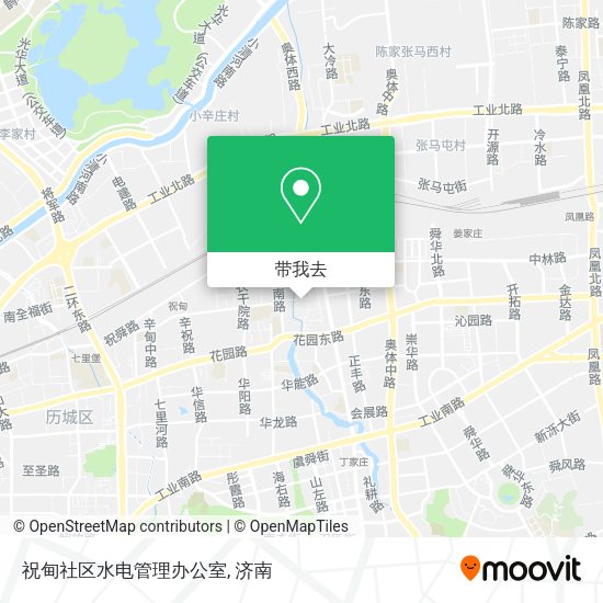 祝甸社区水电管理办公室地图