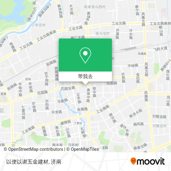 以便以谢五金建材地图