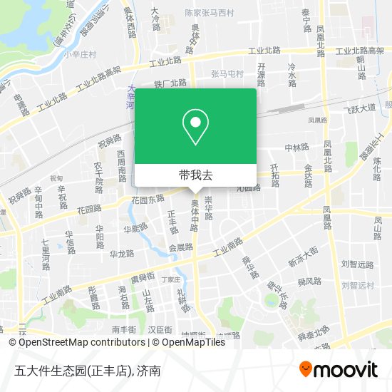 五大件生态园(正丰店)地图