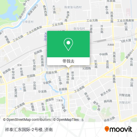 祥泰汇东国际-2号楼地图