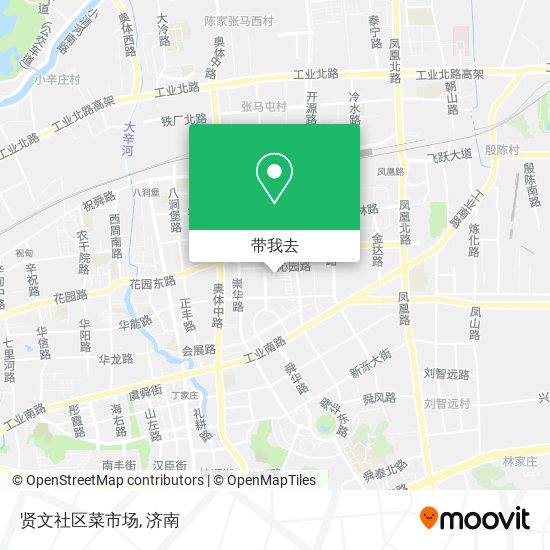 贤文社区菜市场地图