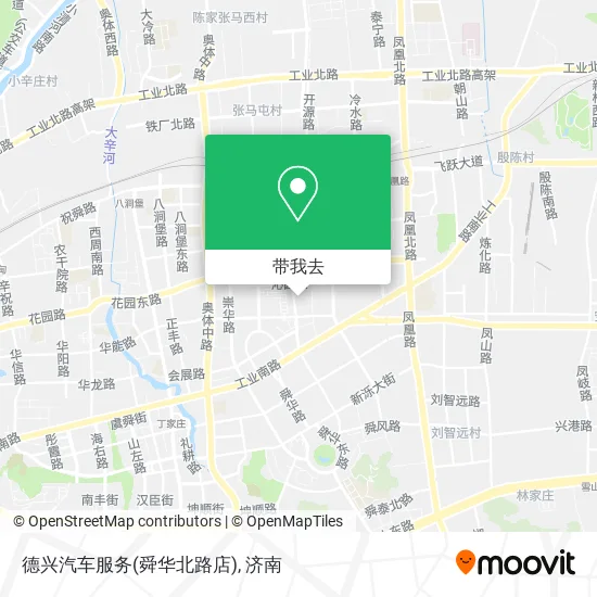 德兴汽车服务(舜华北路店)地图