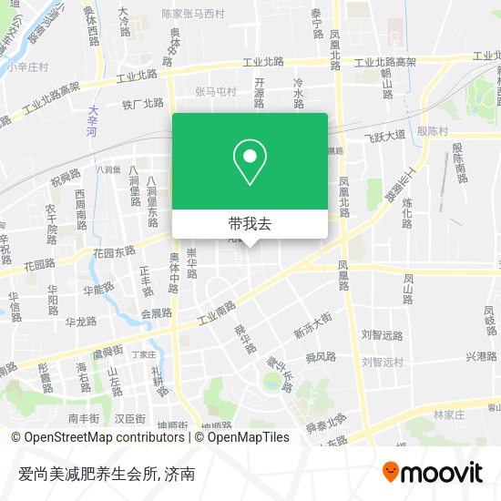 爱尚美减肥养生会所地图