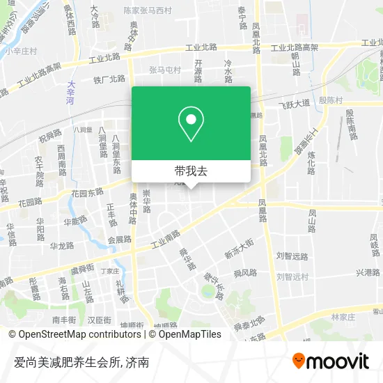 爱尚美减肥养生会所地图