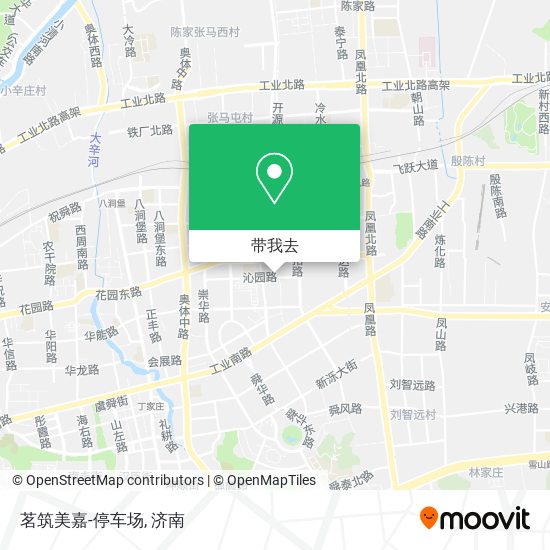 茗筑美嘉-停车场地图