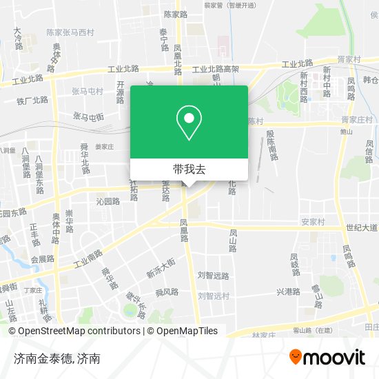 济南金泰德地图