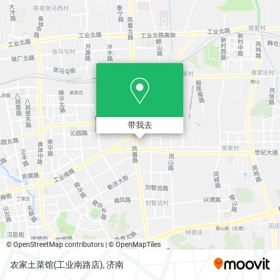 农家土菜馆(工业南路店)地图