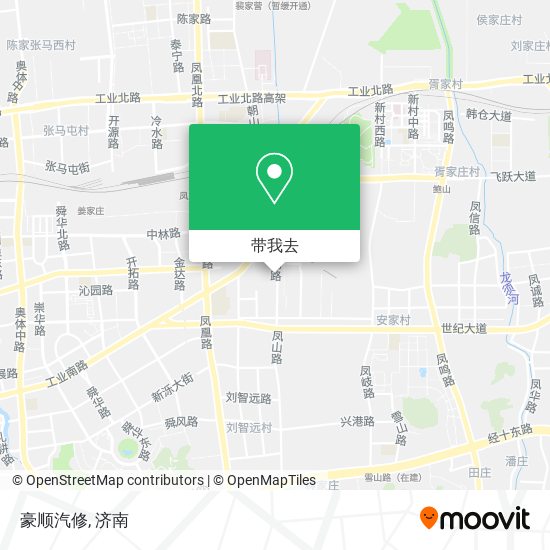 豪顺汽修地图