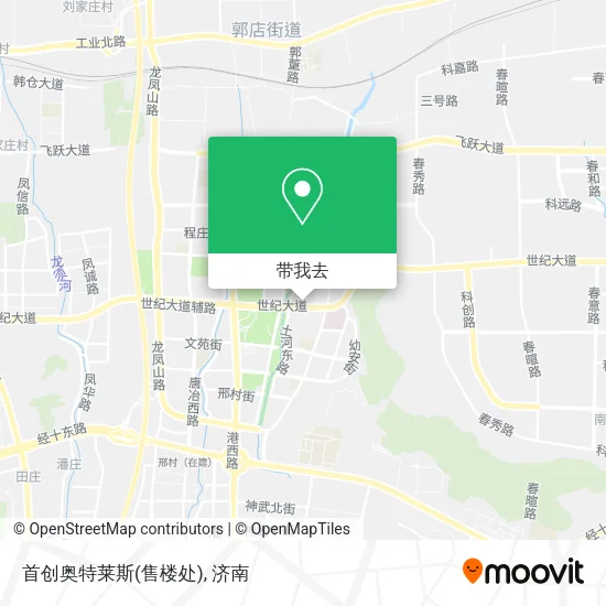 首创奥特莱斯(售楼处)地图