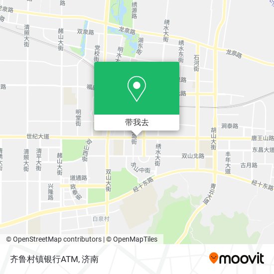 齐鲁村镇银行ATM地图