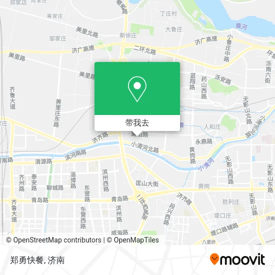 郑勇快餐地图
