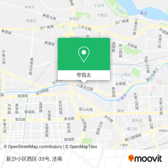 新沙小区西区-33号地图