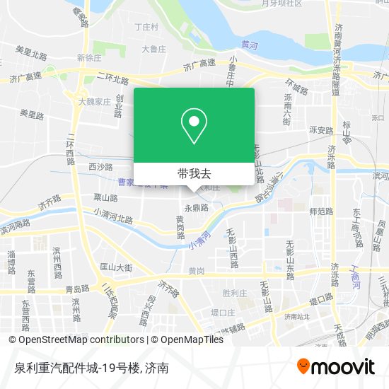 泉利重汽配件城-19号楼地图