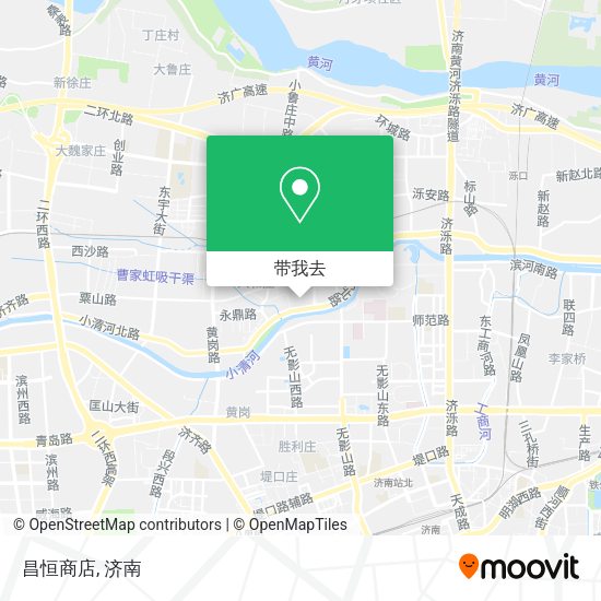 昌恒商店地图