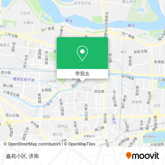 鑫苑小区地图