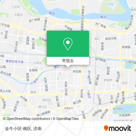 金牛小区-南区地图
