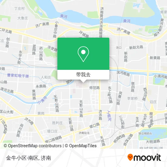 金牛小区-南区地图