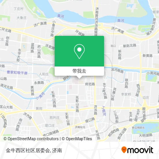金牛西区社区居委会地图