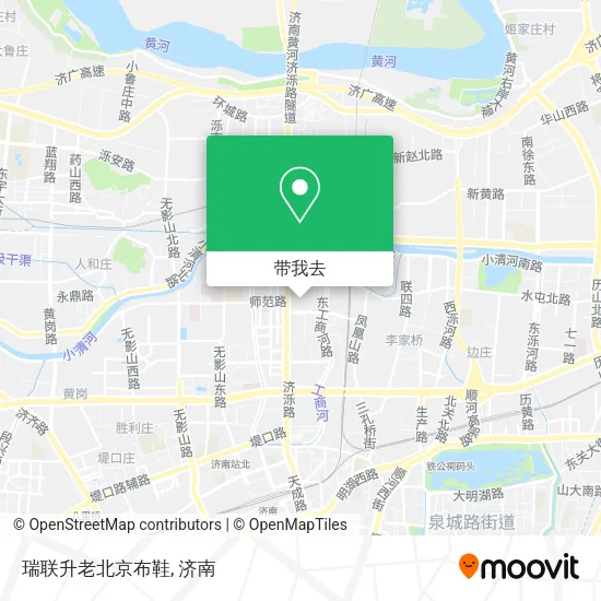 瑞联升老北京布鞋地图