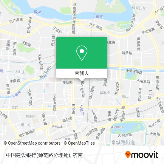 中国建设银行(师范路分理处)地图
