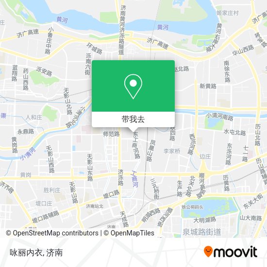 咏丽内衣地图