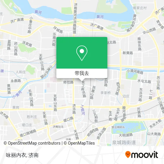 咏丽内衣地图