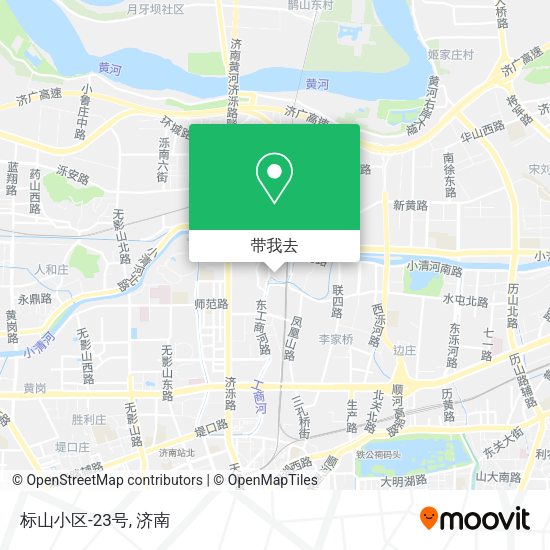标山小区-23号地图