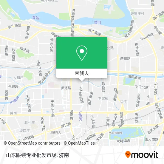 山东眼镜专业批发市场地图