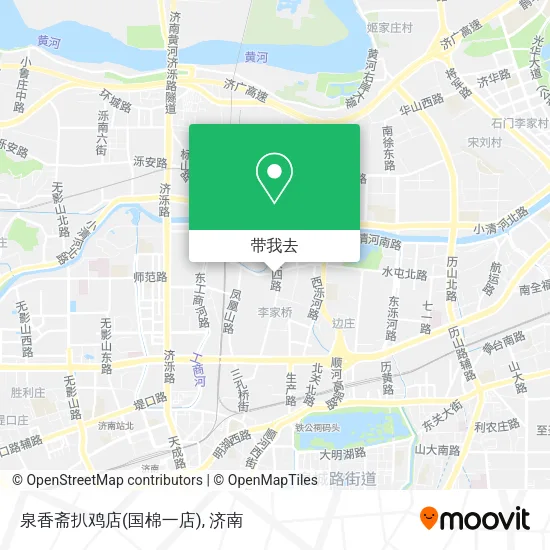 泉香斋扒鸡店(国棉一店)地图