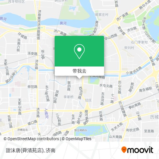 甜沫唐(舜清苑店)地图