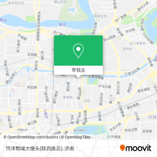 菏泽鄄城大馒头(联四路店)地图