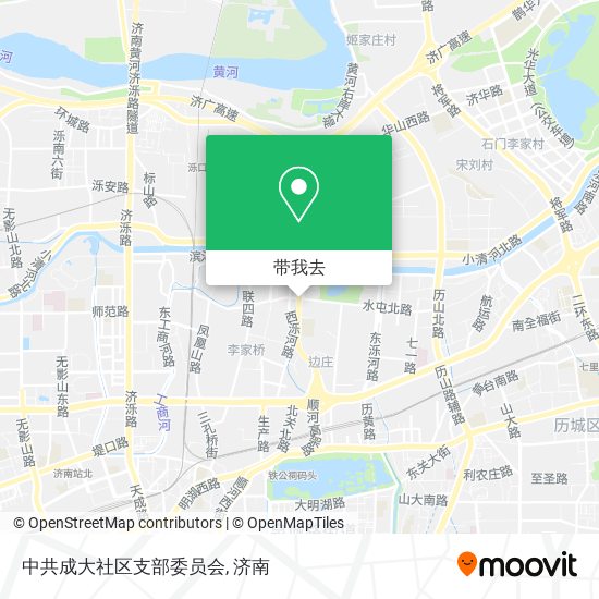 中共成大社区支部委员会地图