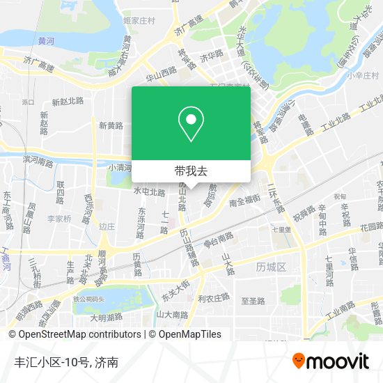 丰汇小区-10号地图