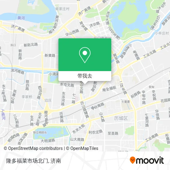 隆多福菜市场北门地图