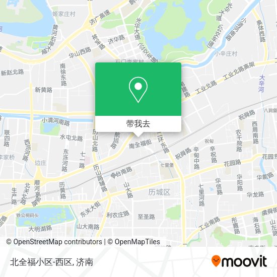 北全福小区-西区地图
