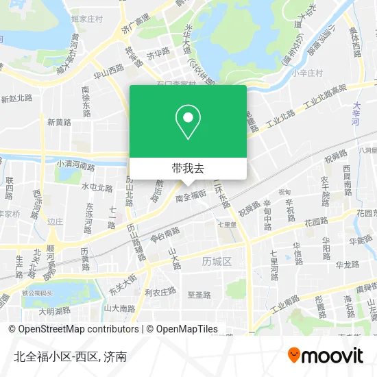 北全福小区-西区地图